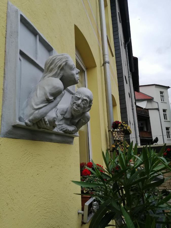 Usis_Ferienwohnung Im Harz 크베들린부르크 외부 사진